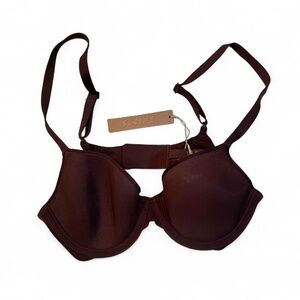 NWT Skims Weightless Demi Bra — Cocoa, Size 34B